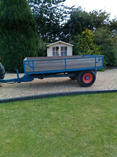 Tonne tipping farm trailer - 3,