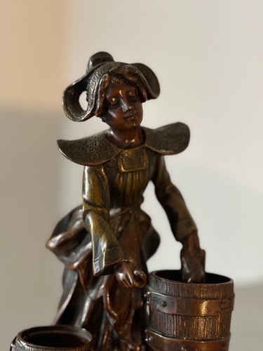 Antique french spelter - antique, statue