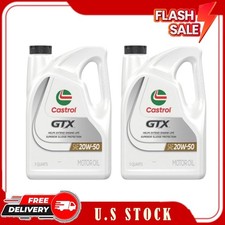 2 Pack Castrol GTX 20W-50