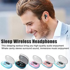 Invisible Bluetooth Headset Mini Earbuds Sleep Wireless Earphones
