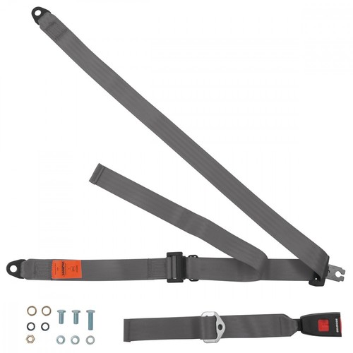 Rear static seat belt - belt, for