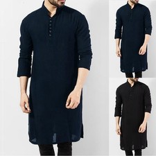 Mens kurta shirt - mens, long
