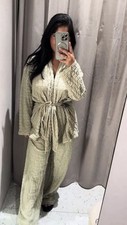 Zara Sage Textured Co Ord