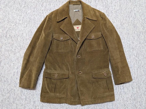 Vintage corduroy coat jacket - vintage,