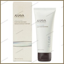 AHAVA Time to Clear Purifying Mud Mask 100ml,Dead Sea Mud & Minerals 