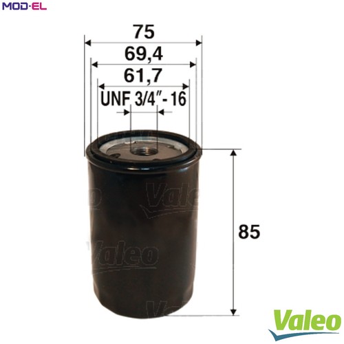 Oil filter 586068 - filter, for