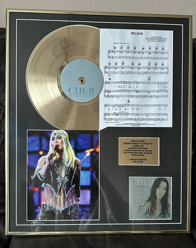 Cher believe gold disc limited - believe,