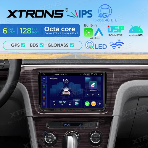 Qled car radio stereo - car,