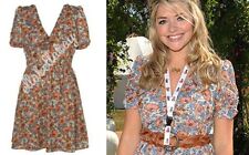 TOPSHOP Red Blue Poppy Floral