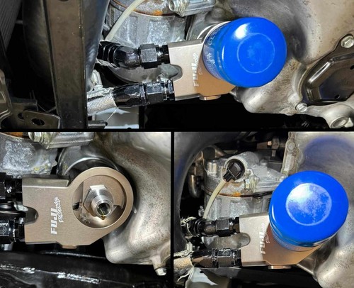 Thermostatic oil cooler - oil,