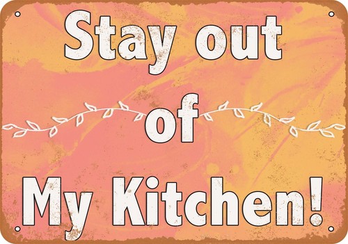 Metal sign stay - sign,