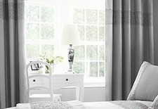 GLITZ SPARKLE FAUX SILK SILVER