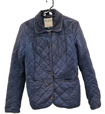 Fat Face Navy Quilted Jacket