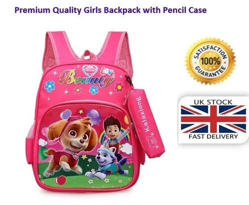 Paw patrol kids backpack girls - kids,