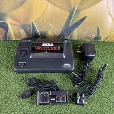 SEGA Master System II Black Console BLACK WITH GAME & CONTROLLER