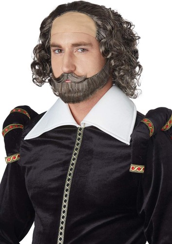 William shakespeare wig fancy - william,