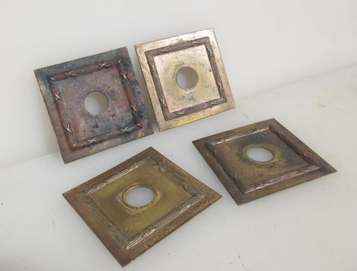 Vintage brass light switch - vintage,