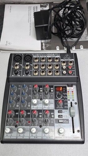 Behringer xenyx 1002sfx - behringer, mixer