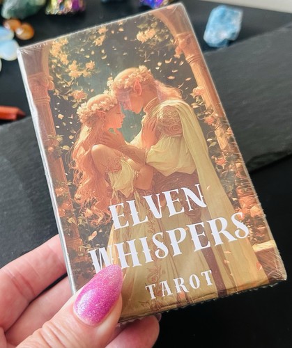 Elven whispers tarot card deck - tarot,