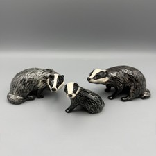 Beswick family badgers - beswick,