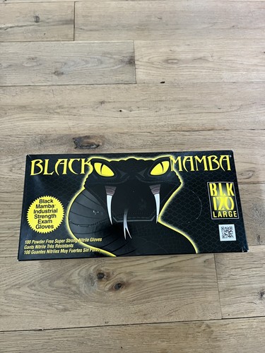 Black mamba gloves workshop - black,