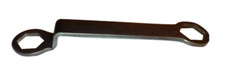 Jaguar brake bleed - brake, spanner