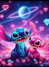 Stitch And Angel Diamond