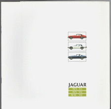Jaguar XJS & XJ-SC 1987-88 UK Market Sales Brochure 3.6 V12 Coupe Cabriolet
