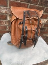 vintage brown leather large