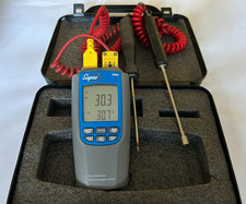 SP-EM60 SUPCO Dual Differential Thermometer *Very good condition*