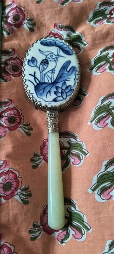Vintage porcelain and - vintage, jade