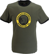 Trojan Records Mens Army Green