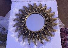 Gold Angel Wing Feather Effect Feature Wall Art Mirror - NEW & IMPERFECT RRP £84