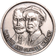 1969 USA Trans World Airlines Advertising Token – Wilbur and Orville Wright