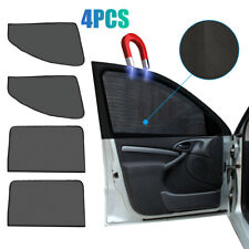 4x Car Side Front Rear Window Sun Shade Mesh Shield Cover UV Protection Magnetic