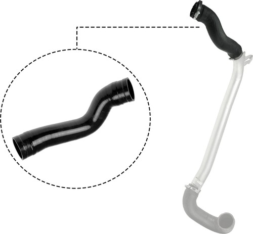Gates 0951 charger air hose - 09-0951,