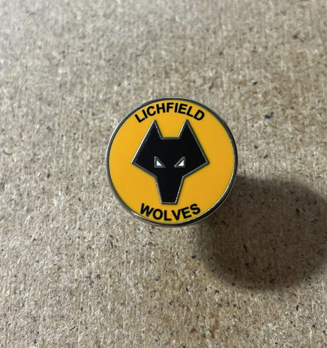 Wolves lichfield enamel - wolves,