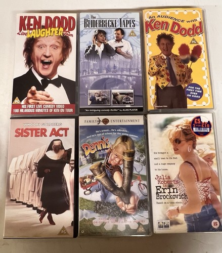 Job lot vhs - 30, videotapes