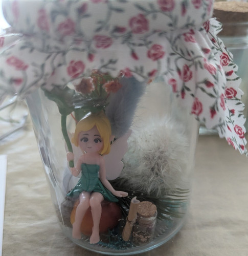 Fairy pixie figurine ornament - fairy,