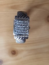 Figaro Bracelet Watch  Silver