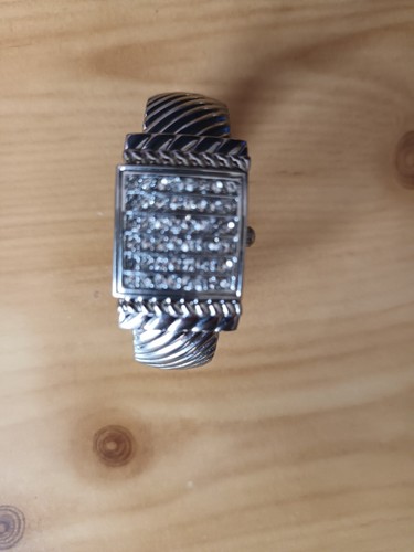 Figaro bracelet watch silver - figaro,