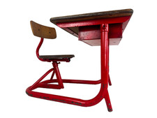 Vintage Retro Mid Century School Desk