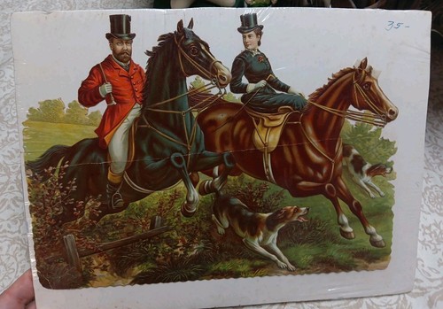 Victorian antique die cut - victorian,