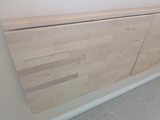 1 Norbo Ikea Birch Folding Wall Table, 79cmX59cm,Mounted To Wall But Never Used.