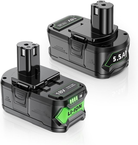 18v 5ah replacement - 2x, 5.5ah