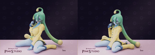 Figure suu slime - suu, monster