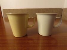 2 DENBY JUICE MUGS - DIFFERENT