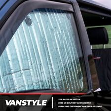 FITS VW CADDY LWB MAXI 2004-2010 10 PC SET FULL THERMAL WINDOW BLINDS TAILGATE