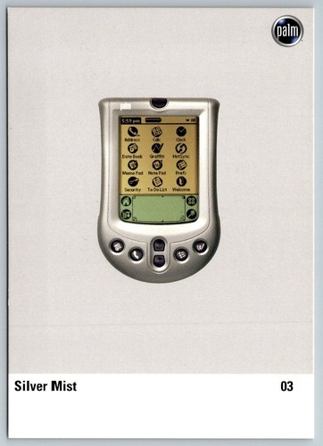 Palm pilot silver mist - palm,
