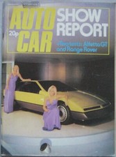 Autocar magazine 25/10/1975 featuring Range Rover test, Alfa Romeo Alfetta GT